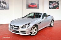 USED 2015 05 MERCEDES-BENZ SLK 3.5 SLK350 BLUEEFFICIENCY AMG SPORT 2d 306 BHP SPORT PACK/ FSH/SAT NAV