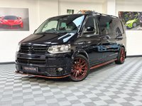 USED 2013 11 VOLKSWAGEN TRANSPORTER 2.0 T32 TDI SPORTLINE LWB KOMBI 177 BHP FACTORY SPORTLINE / 20" ALLOYS