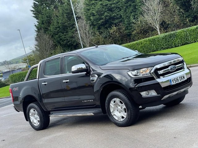 2016 16 Ford Ranger 2.2 LIMITED 4X4 DCB TDCI 4d 158 BHP