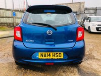 USED 2014 14 NISSAN MICRA 1.2 ACENTA 5d 79 BHP 1 Owner + Full Service History - Just 25K