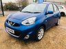 USED 2014 14 NISSAN MICRA 1.2 ACENTA 5d 79 BHP 1 Owner + Full Service History - Just 25K