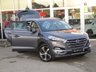 USED 2016 16 HYUNDAI TUCSON 2.0 CRDI PREMIUM BLUE DRIVE 5d 134 BHP Finished in THUNDER GREY MET with contrasting SANDSTONE HEATED LEATHER TRIM. This Tucson ticks all of the family car boxes, with practicality and a good interior its strongest points. This Premium trim brings plenty of high spec and is the best option for a well-valued Tucson. Features include Sat Nav, Heated front and rear seats, DAB Radio, B/Tooth, Rear Camera, LED Run Lights, 19" Alloys and much more. Serviced at 8049 miles, 24299 miles and at 38360 miles on arrival. 12 MONTHS MOT