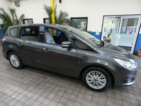 USED 2018 18 FORD S-MAX 2.0 ZETEC TDCI 5d 148 BHP EXCELLENT EXAMPLE 7 SEATS