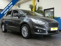 USED 2018 18 FORD S-MAX 2.0 ZETEC TDCI 5d 148 BHP EXCELLENT EXAMPLE 7 SEATS