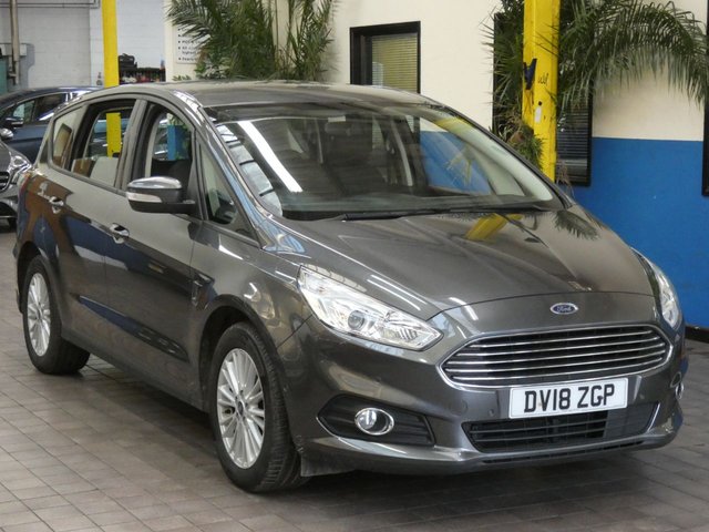 2018 18 Ford S-Max 2.0 ZETEC TDCI 5d 148 BHP