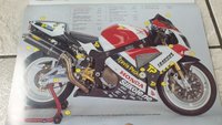 USED 2001 Y HONDA VTR 1000 SPY Harris SP1 Super Sports Awesome, only one ever made