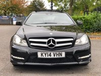 USED 2014 14 MERCEDES-BENZ C CLASS 2.1L C220 CDI AMG SPORT EDITION PREMIUM PLUS 2d AUTO 168 BHP TOP SPEC++FULLY LOADED++PAN ROOF