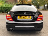 USED 2014 14 MERCEDES-BENZ C CLASS 2.1L C220 CDI AMG SPORT EDITION PREMIUM PLUS 2d AUTO 168 BHP TOP SPEC++FULLY LOADED++PAN ROOF