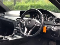 USED 2014 14 MERCEDES-BENZ C CLASS 2.1L C220 CDI AMG SPORT EDITION PREMIUM PLUS 2d AUTO 168 BHP TOP SPEC++FULLY LOADED++PAN ROOF