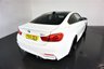 USED 2019 69 BMW M4 3.0 M4 2d AUTO 426 BHP-LOW MILEAGE EXAMPLE-ALPINE WHITE-BLACK MERINO LEATHER-ADAPTIVE M CHASSIS-19