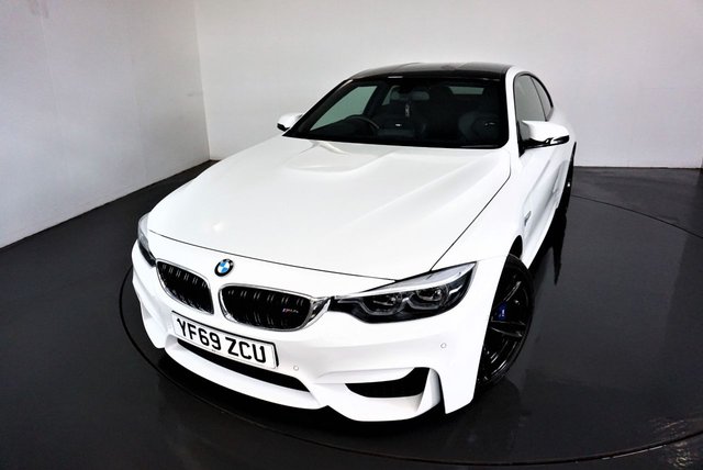 2019 69 BMW M4 3.0 M4 2d AUTO 426 BHP-LOW MILEAGE EXAMPLE-ALPINE WHITE-BLACK MERINO LEATHER-ADAPTIVE M CHASSIS-19