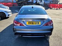 USED 2018 18 MERCEDES-BENZ CLA 1.6 CLA 180 AMG LINE EDITION 4d 121 BHP ** RAC BUYSURE INSPECTED **
