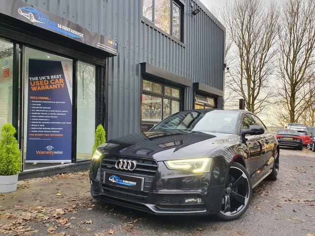 2014 64 Audi A5 3.0 TDI QUATTRO BLACK EDITION 2d 245 BHP