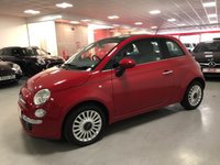 USED 2011 11 FIAT 500 1.2 LOUNGE DUALOGIC 3d 69 BHP * LOW MILES ONLY 35K * PAN ROOF * ALLOY WHEELS *
