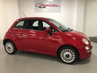 USED 2011 11 FIAT 500 1.2 LOUNGE DUALOGIC 3d 69 BHP * LOW MILES ONLY 35K * PAN ROOF * ALLOY WHEELS *