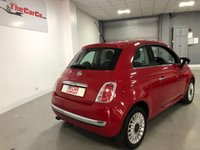 USED 2011 11 FIAT 500 1.2 LOUNGE DUALOGIC 3d 69 BHP * LOW MILES ONLY 35K * PAN ROOF * ALLOY WHEELS *