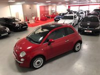 USED 2011 11 FIAT 500 1.2 LOUNGE DUALOGIC 3d 69 BHP * LOW MILES ONLY 35K * PAN ROOF * ALLOY WHEELS *
