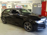 USED 2013 62 AUDI A3 2.0 TDI SPORT 3d 148 BHP **   SATNAV  **   Low Miles