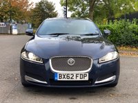 USED 2012 62 JAGUAR XF 2.2L D LUXURY SPORTBRAKE 5d AUTO 163 BHP LOVELY DRIVE++HIGH SPEC++