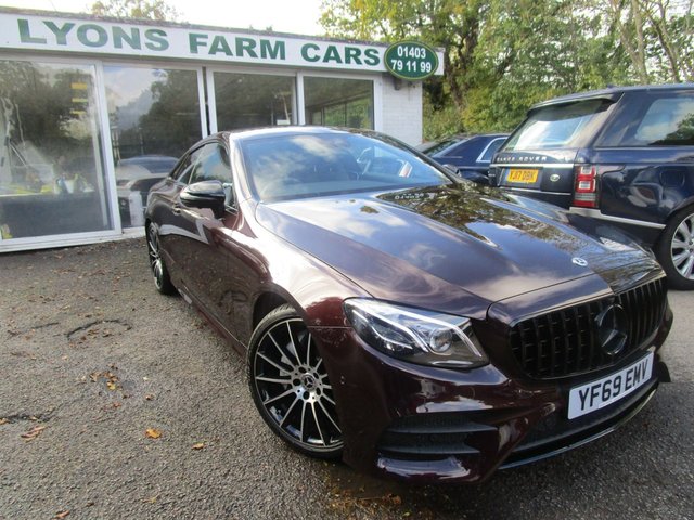 2019 69 Mercedes-Benz E-Class 2.0 E 220 D AMG LINE 2d 192 BHP AUTOMATIC *NIGHT PACK + 20