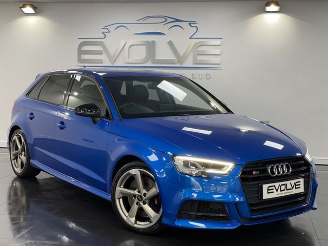2017 17 Audi A3 2.0 S3 SPORTBACK TFSI QUATTRO BLACK EDITION 5d 306 BHP