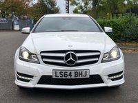 USED 2014 64 MERCEDES-BENZ C CLASS 2.1L C220 CDI AMG SPORT EDITION PREMIUM 2d AUTO 168 BHP AMAZING DRIVE++PREMIUM SPEC