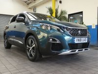 USED 2018 18 PEUGEOT 5008 1.5 BLUEHDI S/S GT LINE 5d 129 BHP 7 SEATS SAT NAV PART LEATHER