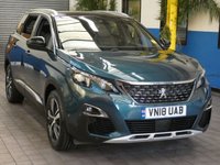 USED 2018 18 PEUGEOT 5008 1.5 BLUEHDI S/S GT LINE 5d 129 BHP 7 SEATS SAT NAV PART LEATHER
