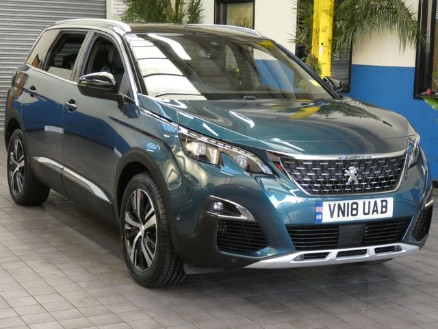 2018 18 Peugeot 5008 1.5 BLUEHDI S/S GT LINE 5d 129 BHP