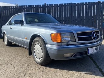 1990 MERCEDES-BENZ S-CLASS 4.2 420 SEC 2d 218 BHP £24995.00