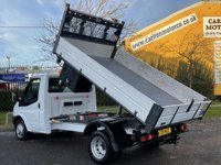 USED 2011 11 FORD TRANSIT T350 TDCi 115 10.5ft TIPPER [ 3 WAY ] ALLOY  BODY DRW VERY RARE T.B.A