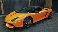 USED 2013 61 LAMBORGHINI GALLARDO PERFORMANTE 5.2 LP 560-4 SPYDER 2d 560 BHP  RARE PERFORMANTE SPIDER WITH CARBON CERAMIC BRAKES, CARBON PACK, STEATH PAINT PROTECTION FILM, CAMERA AND MORE