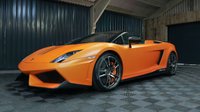 USED 2013 61 LAMBORGHINI GALLARDO PERFORMANTE 5.2 LP 560-4 SPYDER 2d 560 BHP  RARE PERFORMANTE SPIDER WITH CARBON CERAMIC BRAKES, CARBON PACK, STEATH PAINT PROTECTION FILM, CAMERA AND MORE