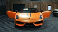 USED 2013 61 LAMBORGHINI GALLARDO PERFORMANTE 5.2 LP 560-4 SPYDER 2d 560 BHP  RARE PERFORMANTE SPIDER WITH CARBON CERAMIC BRAKES, CARBON PACK, STEATH PAINT PROTECTION FILM, CAMERA AND MORE