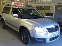 USED 2011 61 SKODA YETI 1.6 ELEGANCE GREENLINE II TDI CR 5d 103 BHP ......FULL LEATHER