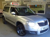 USED 2011 61 SKODA YETI 1.6 ELEGANCE GREENLINE II TDI CR 5d 103 BHP ......FULL LEATHER