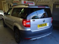 USED 2011 61 SKODA YETI 1.6 ELEGANCE GREENLINE II TDI CR 5d 103 BHP ......FULL LEATHER