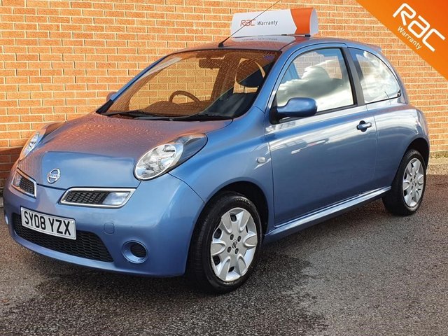 2008 08 Nissan Micra 1.2 ACENTA 3d 80 BHP