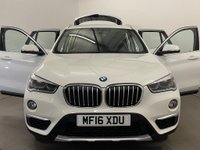 USED 2016 16 BMW X1 2.0 XDRIVE18D XLINE 5d 148 BHP Full Black Leather Bmw Navigation