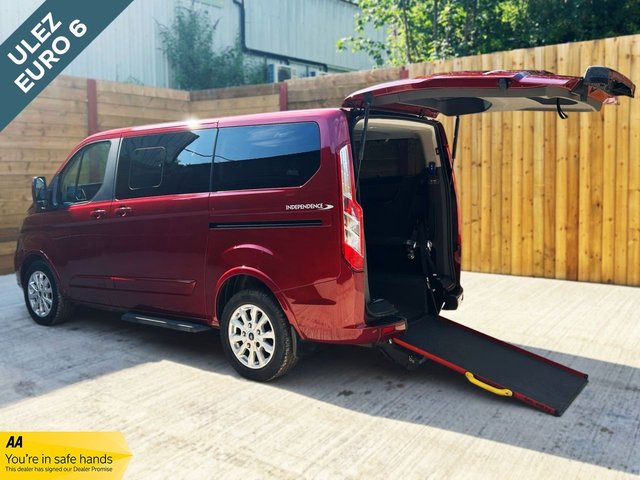 View our Ford Tourneo Custom 5 Seat Wheelchair Accessible Disabled Access Vehicle WAV