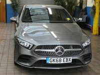 USED 2018 68 MERCEDES-BENZ A-CLASS 1.3 A 200 AMG LINE 5d 161 BHP SAT NAV REVERSING CAMERA MERCEDES SERVICE HISTORY 6 MONTHS GOLD WARRANTY