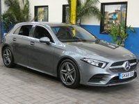 USED 2018 68 MERCEDES-BENZ A-CLASS 1.3 A 200 AMG LINE 5d 161 BHP SAT NAV REVERSING CAMERA MERCEDES SERVICE HISTORY 6 MONTHS GOLD WARRANTY