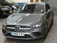 USED 2018 68 MERCEDES-BENZ A-CLASS 1.3 A 200 AMG LINE 5d 161 BHP SAT NAV REVERSING CAMERA MERCEDES SERVICE HISTORY 6 MONTHS GOLD WARRANTY