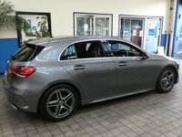 USED 2018 68 MERCEDES-BENZ A-CLASS 1.3 A 200 AMG LINE 5d 161 BHP SAT NAV REVERSING CAMERA MERCEDES SERVICE HISTORY 6 MONTHS GOLD WARRANTY