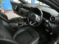 USED 2018 68 MERCEDES-BENZ A-CLASS 1.3 A 200 AMG LINE 5d 161 BHP SAT NAV REVERSING CAMERA MERCEDES SERVICE HISTORY 6 MONTHS GOLD WARRANTY