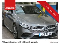 USED 2018 68 MERCEDES-BENZ A-CLASS 1.3 A 200 AMG LINE 5d 161 BHP SAT NAV REVERSING CAMERA MERCEDES SERVICE HISTORY 6 MONTHS GOLD WARRANTY