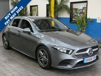 USED 2018 68 MERCEDES-BENZ A-CLASS 1.3 A 200 AMG LINE 5d 161 BHP SAT NAV REVERSING CAMERA MERCEDES SERVICE HISTORY 6 MONTHS GOLD WARRANTY