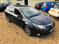 USED 2012 12 TOYOTA AVENSIS 1.8 TR VALVEMATIC  5d 147 BHP Very Rare - Petrol Auto Avensis Estate Car with FSH