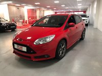 USED 2012 62 FORD FOCUS 2.0 ST-3 5d 247 BHP * PARKING SENSORS * CLIMATE * LEATHER TRIM * 18 INCH ALLOYS *
