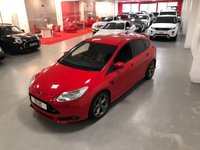 USED 2012 62 FORD FOCUS 2.0 ST-3 5d 247 BHP * PARKING SENSORS * CLIMATE * LEATHER TRIM * 18 INCH ALLOYS *